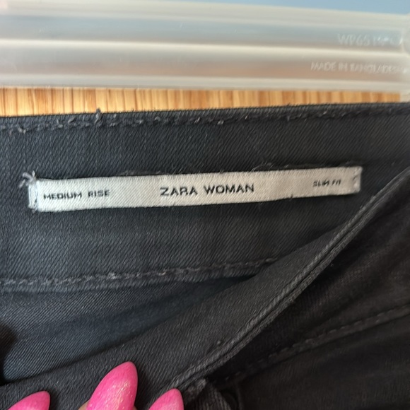 Zara mid rise slim fit skinny jean - Picture 4 of 4